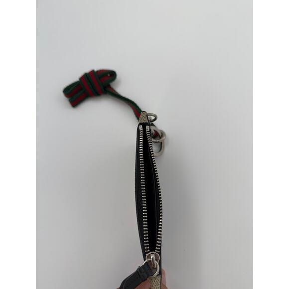 GGC102: Gucci GG Supreme Kingsnake print lanyard coin case card holder - Picture 5 of 5